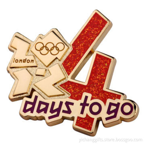 Customized Metal Badge, with Soft Enamel or Enamel (epoxy is optional), Various Plating Finished
